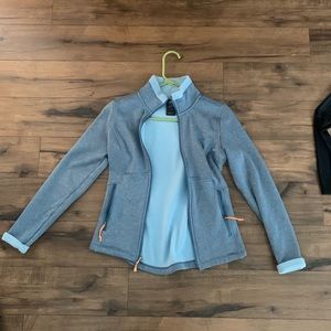 The north face fleece zip up